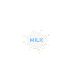 milk packing, glass of milk on white,dairy products background. Icon,Vector,illustration cartoon style.