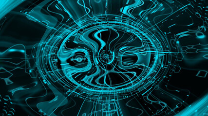 abstract fractal background