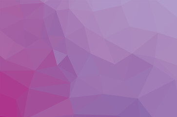 Colorful purple vivid polygonal triangular background pattern