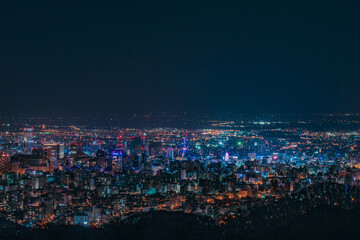 札幌の夜景