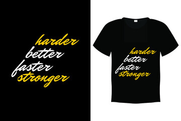 Gym T Shirt Design, Gym Typography Quote Design