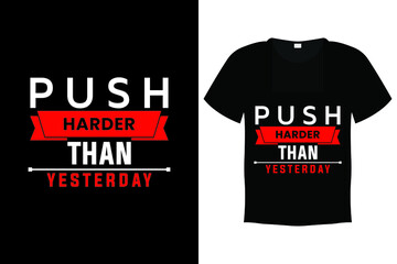 Gym T Shirt Design, Gym Typography Quote Design
