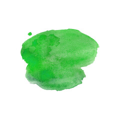 green watercolor stain. colored watercolor stains. paint texture. blots, stains, streaks