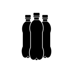 Water bottle icon isolated on white background