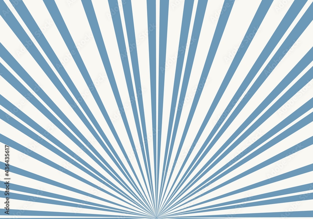 Poster vector background with sunburst retro style. sunburst background pop art style design. abstract hori