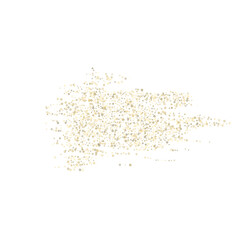 Gold Glitter Stars. Luxury Shiny Confetti.