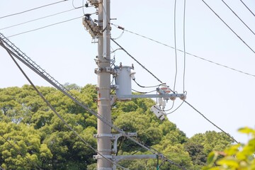 四国地区の柱上変圧器