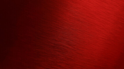 red metal texture background. aluminum brushed in dark red color. close up hairline red stainless...