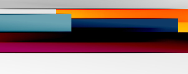 Color abstract lines trendy geometric background for business or technology presentation, internet poster or web brochure cover, wallpaper