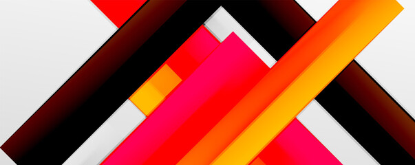 Color abstract lines trendy geometric background for business or technology presentation, internet poster or web brochure cover, wallpaper