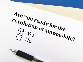 Questionnaire about revolution