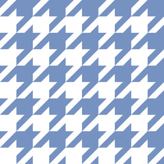 Vector illustration of hounds tooth.