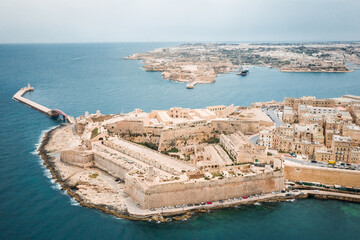 Valletta, Capital of Malta from the air