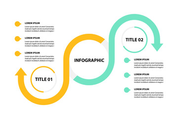 business infographic design, vector illustrations