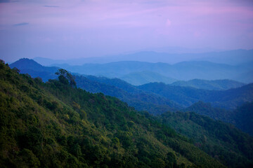 landscape with clouds