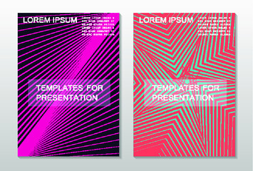 A set of brochures 