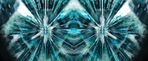Abstract kaleidoscope background. Beautiful multicolor kaleidoscope texture. Unique kaleidoscope design.