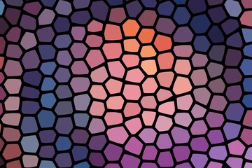 abstract color background with mosaic