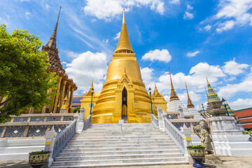 Fototapeta premium Wat Phra Kaew, Temple of the Emerald Buddha, Thailand.