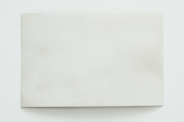 white and old photo card, on a white background