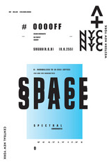 Nyc Space topography t-shirt design for print
