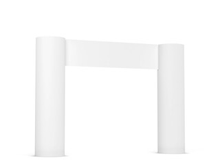 Blank event arch mockup