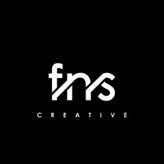 FNS Letter Initial Logo Design Template Vector Illustration