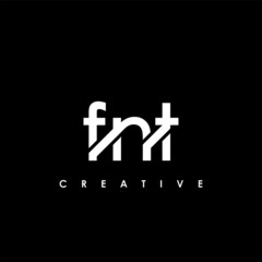 FNT Letter Initial Logo Design Template Vector Illustration