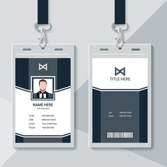 Elegant Id card design template