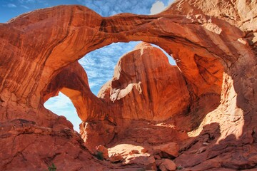 Double Arch, Arches National Park, Utah, United States