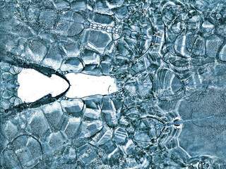 Abstract bubble grunge