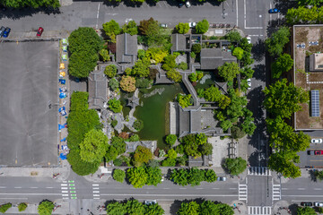 Portland Landmark During the Day from Above