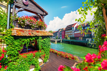 Houses on the river