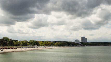 beach and ocean, hotel at beach