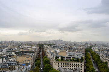 Fototapeta na wymiar Paris, Skyline