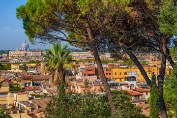 Cityscape of Rome in Italy