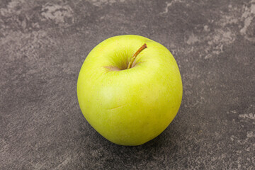 Ripe and sweet green apple