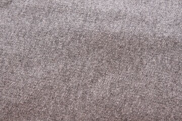 Grey fabric texture background. Textile background with copy space. Space for text.