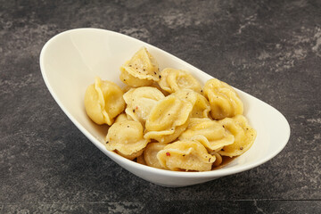 Dumplings with meat and spices