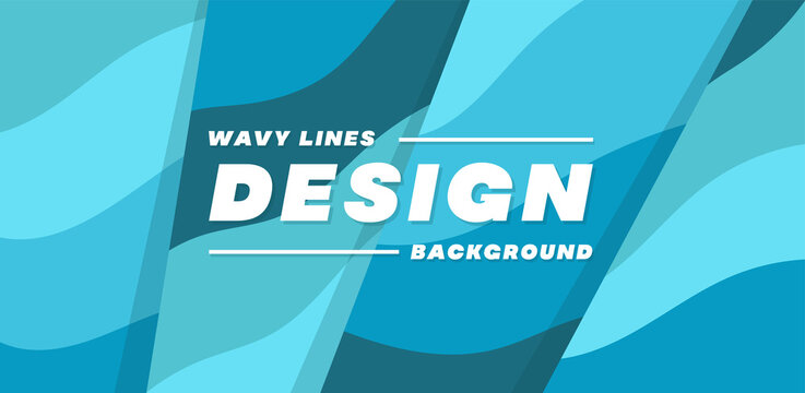 Abstract background of sea waves, ocean water, rivers, lakes. Template texture Aqua with a pattern of wavy lines. Frames for text. Great for covers, textile prints fabrics, wallpapers. Vector.