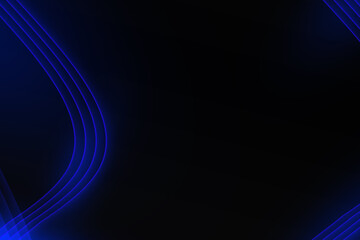Niebieskie paski na czarnym tle