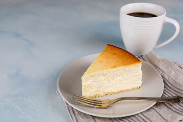 Slice of New York Cheesecake
