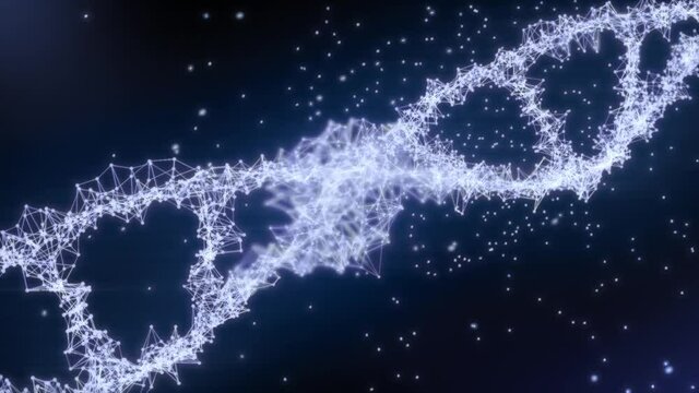 DNA bestehend aus mehreren Partikeln