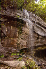 Obraz premium Slick Rock Falls in North Carolina