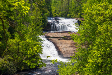 Triple Falls in North Carolina