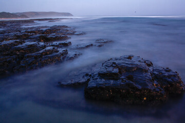 Rock-pool in tranquility.