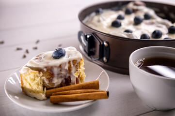 cup of coffee and cake