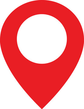 Pin sign Location icon