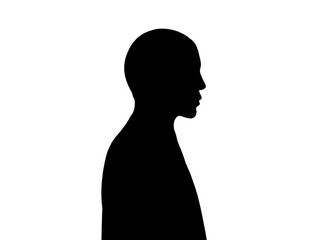 silhouette of a person