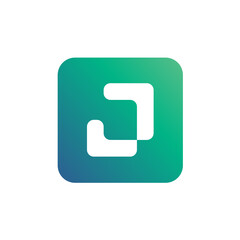 Letter J logo icon design template - Vector